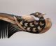 Chinese 100% Ox Horn Carved Phoenix Comb Nr Other photo 4