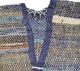 Japanese Meiji Antique Sakiori Cotton Indigo Vest 102207 Kimonos & Textiles photo 7