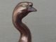 A Fine Chinese/japanese? Signed Antique Heavy Bronze Figure Of A Goose C1880 Uncategorized photo 4