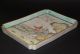 Fine Antique Chinese Famille Verte Enameled Porcelain Tray Plate Figural Signed Other photo 10