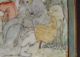 Fine Antique Chinese Famille Verte Enameled Porcelain Tray Plate Figural Signed Other photo 8