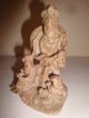 Good Quality Antique Chinese Carved Soapstone / Hardstone Figure Group Deities Other photo 1