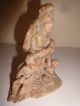 Good Quality Antique Chinese Carved Soapstone / Hardstone Figure Group Deities Other photo 2