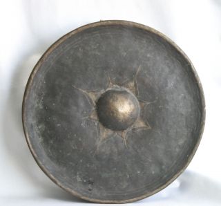 Antique Chinese Gong Made Of Bronze Circa Early 1900s. photo