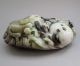 328g Chinese Dushan Jade Carved Goldfish Statue Nr Other photo 2