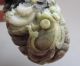 328g Chinese Dushan Jade Carved Goldfish Statue Nr Other photo 5
