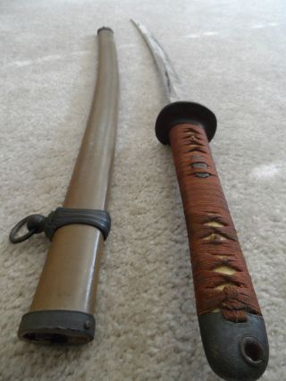 Rare Wwii Japanese Samurai Sword / Katana / One Owner photo