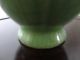 Old Chinese Porcelain Vase With Green Glaze Vases photo 7