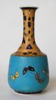Fine Quality Cloisonne On Porcelain Vase Marked Kaiyosha And Shippo Kaisha   Vases photo 1