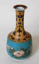 Fine Quality Cloisonne On Porcelain Vase Marked Kaiyosha And Shippo Kaisha   Vases photo 3