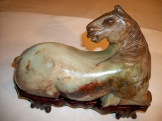 Antique Chinese Jade Horse 9 