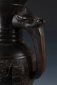 19th Century Archaic Chinese Bronze Vase 1 Of 3 Offered Vases photo 2