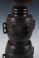 19th Century Archaic Chinese Bronze Vase 1 Of 3 Offered Vases photo 4