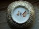 Fine Antique Hand Painted Square Satsuma Bowl Signed Bowls photo 3