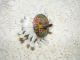 Antique Carved Hand Crafted Jade Mums Floral Table Centerpiece Spray Spider Mums Other photo 9