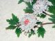 Antique Carved Hand Crafted Jade Mums Floral Table Centerpiece Spray Spider Mums Other photo 3