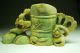 Big Antique Chinese Old Jade Hand Carving Brush Pot Nr Brush Pots photo 4