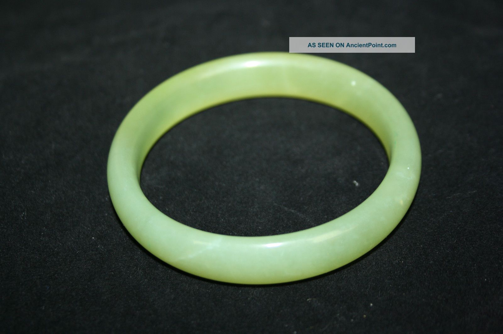 An Old Chinese Jade Bangle Bracelets photo