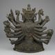 17th C.  Large Chinese Bronze Buddha Kwanyin Am 1000 Arms Figure Ming Statue Rare Kwan-yin photo 1