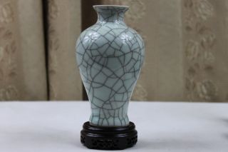 Fine Chinese Handwork Porcelain Vase Excellent Workmanship A663 photo