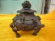 Bronze Incense Burner,  Three Boy Below,  Above Monsters And Toads Incense Burners photo 7