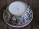 Chinese Export Canton Porcelain Tureen Diameter Nine Inches Other photo 8
