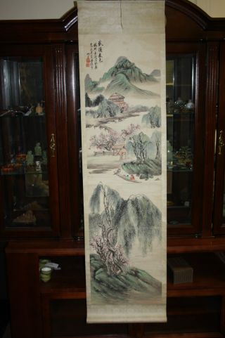 Chinese Painting Scroll : Landscape photo