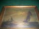 Vintage Sailboat/boat Picture On Wood Frame Other photo 2