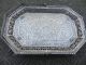 Antique 19th C Persian Qajar Islamic Solid Silver Basket Tray By Master Jafar Middle East photo 11