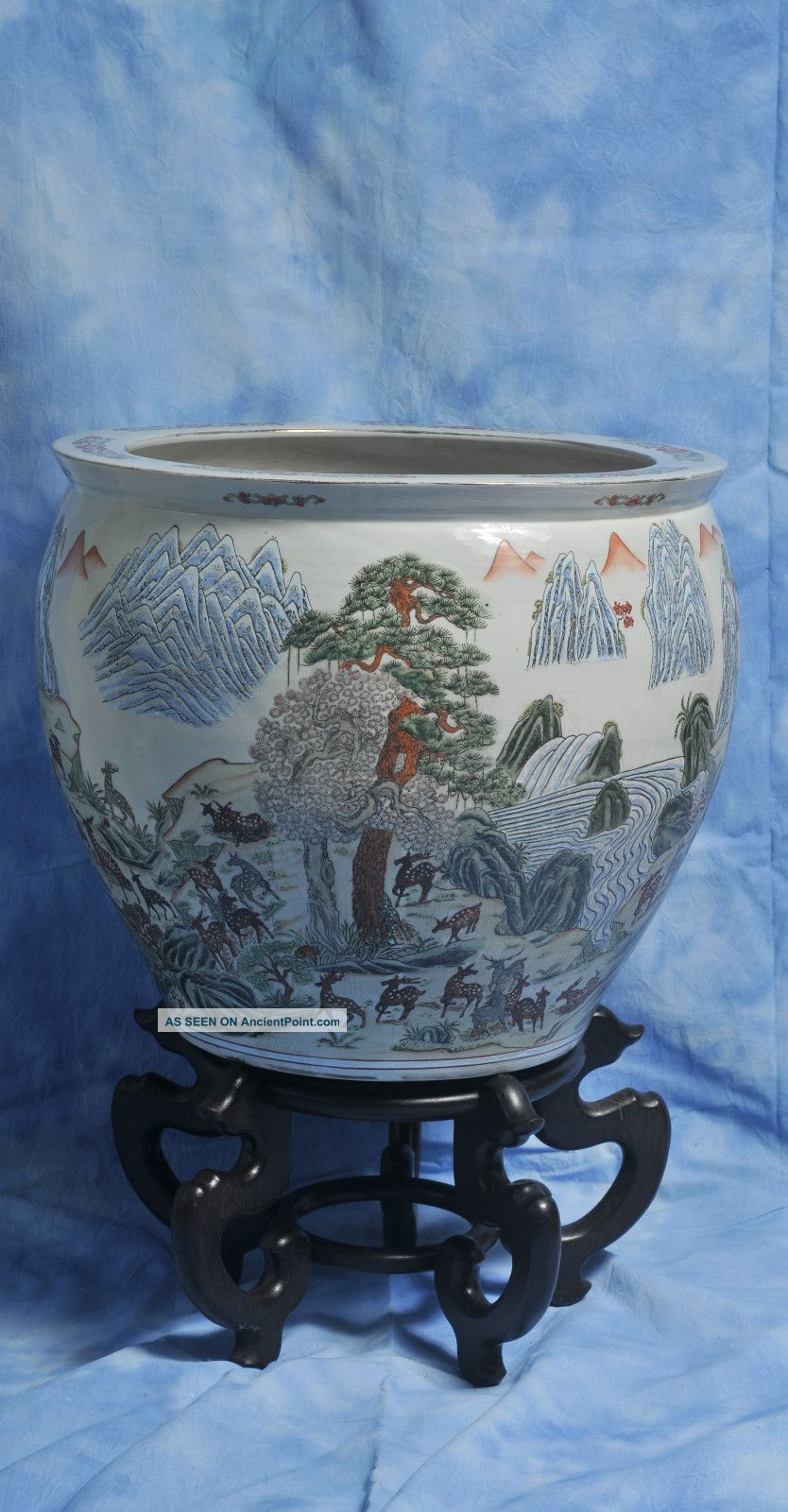 Rare,  Fine Large Chinese Porcelain Famille Rose Vase Vases photo