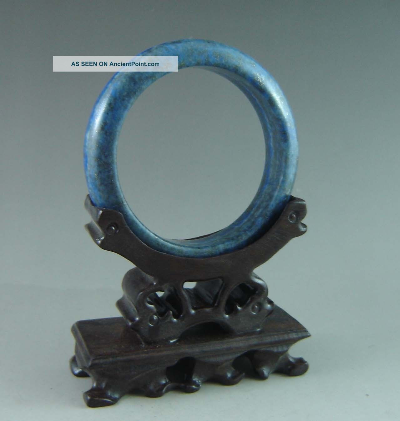 Fine Chinese Old Lapis Lazuli Bracelet Bangle Bracelets photo