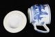Antique Blue & White Canton China,  Chinese Export Porcelain - - - - - Syllabub Cup Boxes photo 1