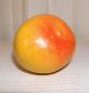Chinese Antique Old Vintage Handwork Pottery Ceramic Mango Fruit Statue,  Unmrkd Other photo 4