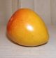 Chinese Antique Old Vintage Handwork Pottery Ceramic Mango Fruit Statue,  Unmrkd Other photo 5
