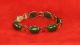 Vintage Chinese Jade Silver Deco Bracelet With An Awesome Clasp Bracelets photo 4