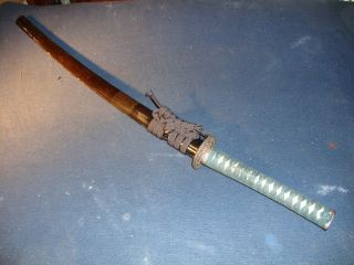 Japanese Sword In Mountings,  Bohi Engravings,  