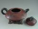 Fine Old Chinese Yixing Swarestone Teapot With Bamboo And Chinese Poem Teapots photo 9