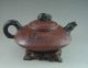 Fine Old Chinese Yixing Swarestone Teapot With Bamboo And Chinese Poem Teapots photo 3