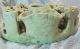 Old Carved White Soap Stone Soapstone Garden Desk Set Smoking Stand Other photo 3