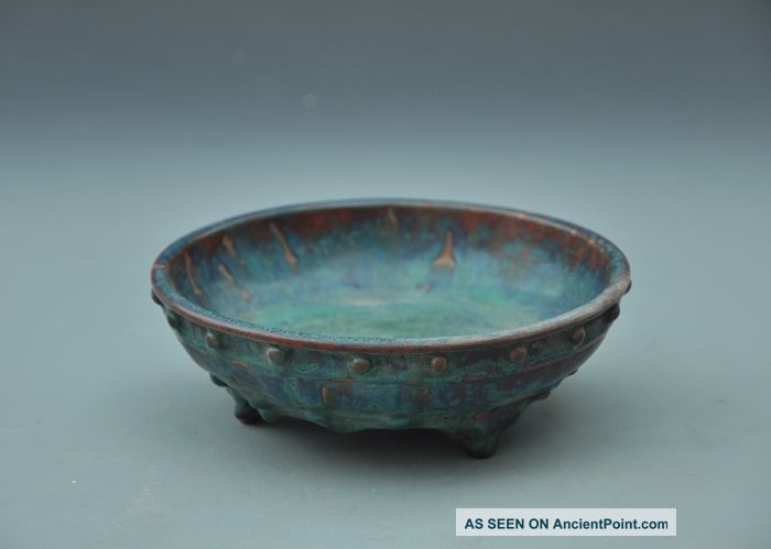Perfect Antique 19th Century Chinese Jun Porcelain Bowl Other photo