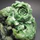 100% Natural Dushan Jade Hand - Carved Statue - - Phoenix & Peony Nr/pc2390 Other photo 1