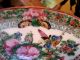 Late 19th C.  Chinese Rose Canton (medallion) Porcelain Charger/plate Plates photo 2
