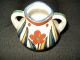 Vintage Hand Painted Vase - Japan Art Pottery/multi Colored Vases photo 2