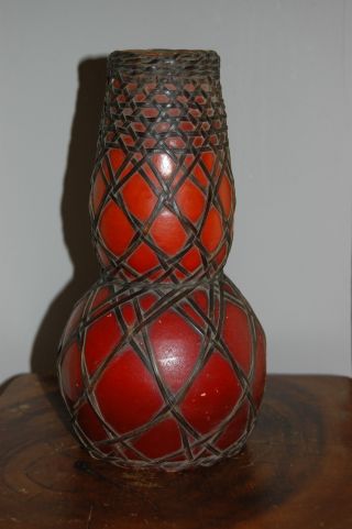 Antique Chinese Double Gourd Vase - 19thc photo