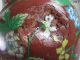 Pair Antique Chinese Export Red Cloisonne On Copper Vase 9.  25 