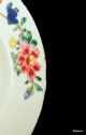 Chinese Antique Famille Rose Porcelain Plate Floral Sprigs 1700s Plates photo 3