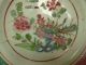 Antique Chinese 18thc Polychrome Dish,  Straits Nonya Type,  Probably Kangxi Plates photo 1