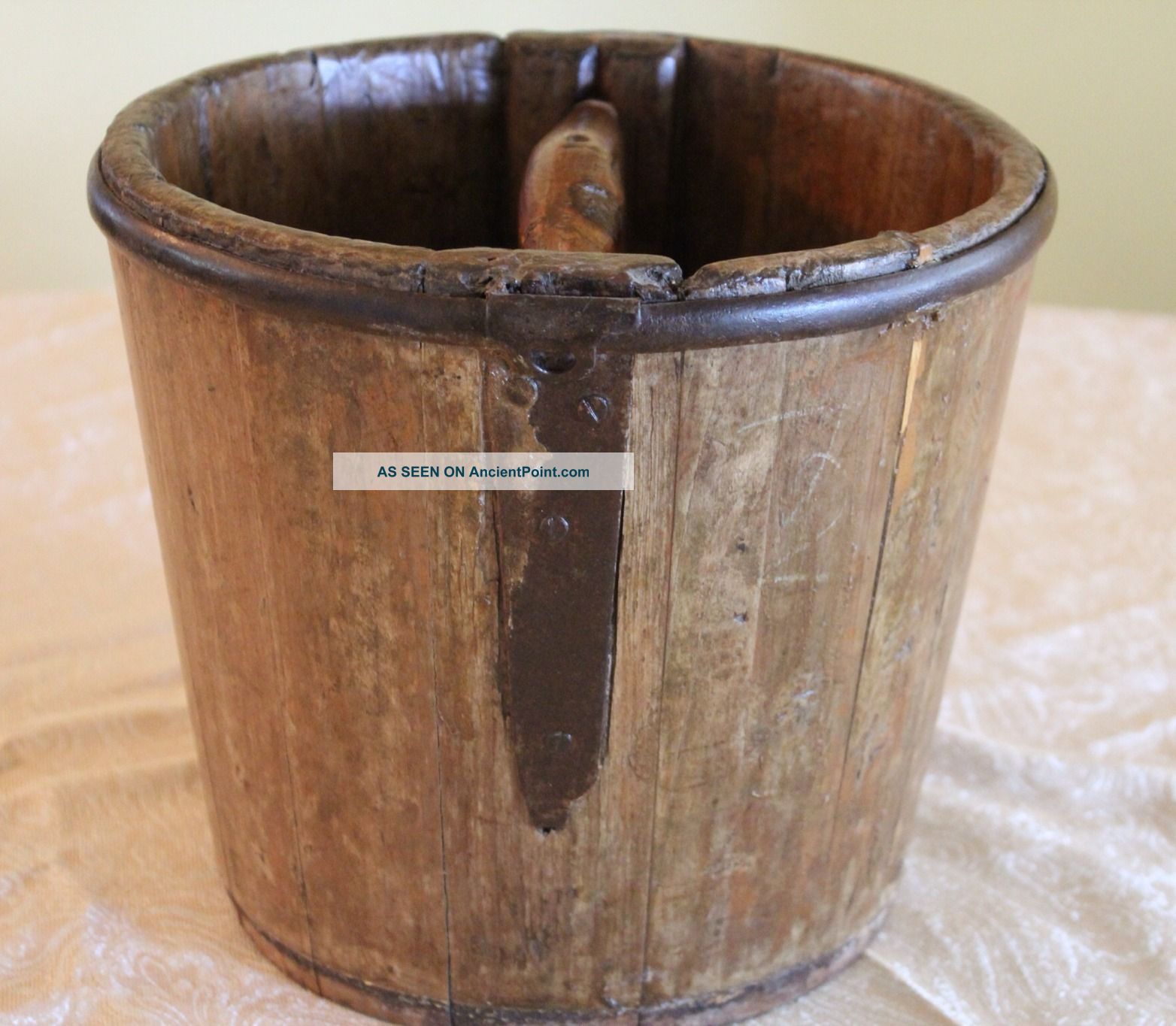 Collectible Antique Chinese Water Bucket Other photo