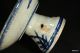 Antique Chinese Blue & White High Footed Bowl Bowls photo 4