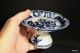 Antique Chinese Blue & White High Footed Bowl Bowls photo 5